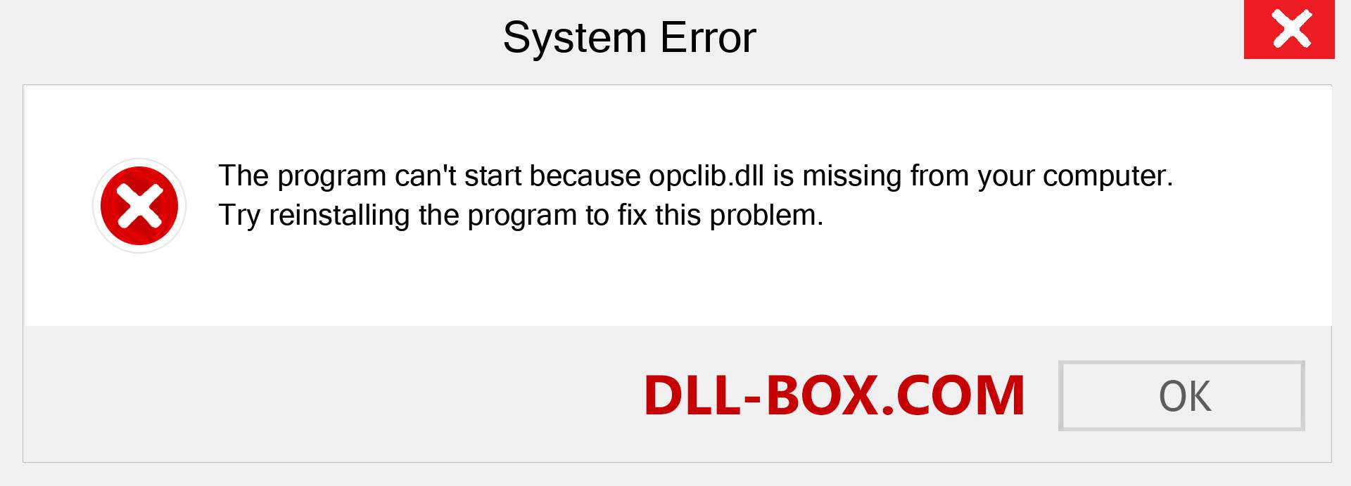  opclib.dll file is missing?. Download for Windows 7, 8, 10 - Fix  opclib dll Missing Error on Windows, photos, images